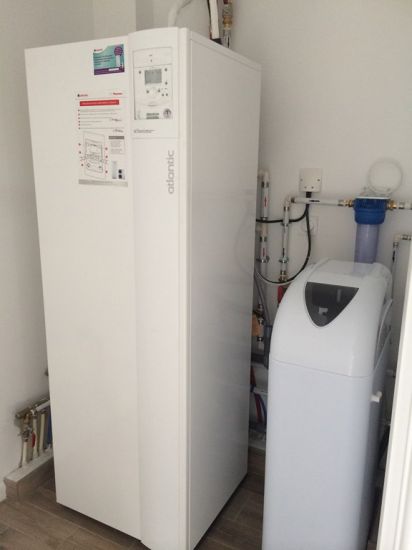 Pompe à chaleur Atlantic avec ballon ECS intégré